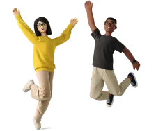 Nome Negativado Indevidamente 62d84d03e374e550a7cee324 friends jumping