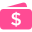 cards with dollar sign